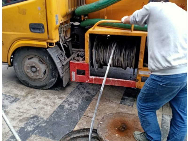 厦门同安区新民高压清洗管道 污水管道清理 抽化粪池