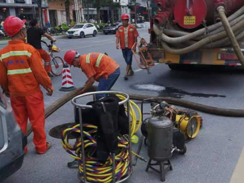 同安区环城路马桶疏通 高压清洗污水管道 抽粪